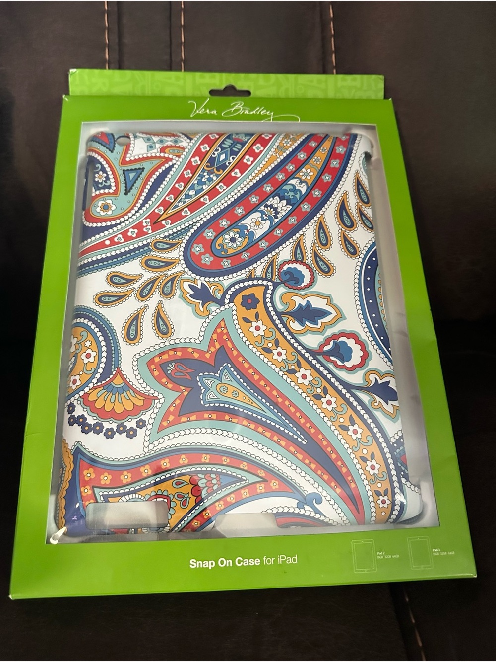 Vera Bradley Paisley Snap-On iPad Case